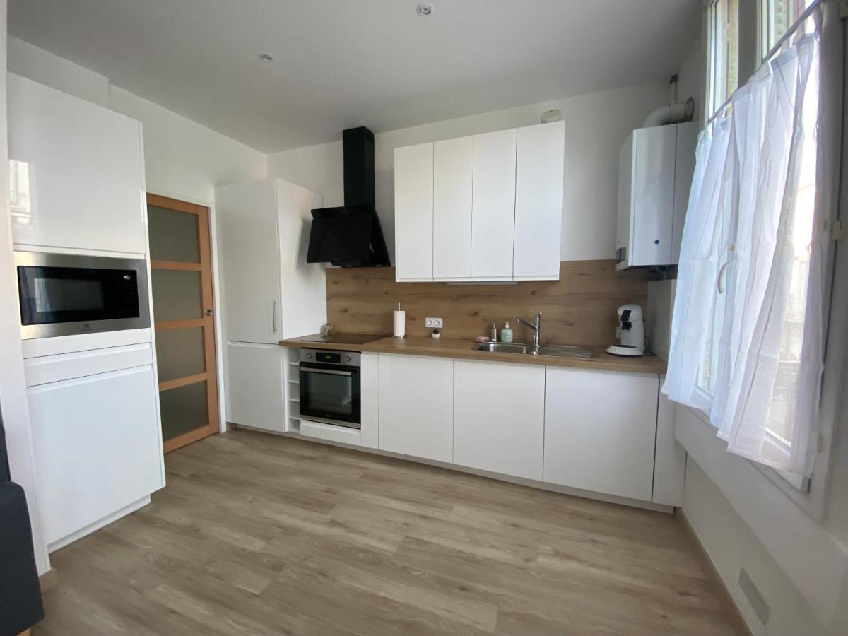 Appartement Luxueux Renove Avec Balcon & Garage Troyes Luaran gambar